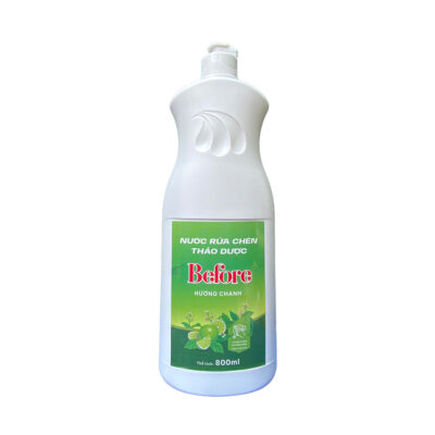 Nước rửa chén thảo dược Before hương chanh 800ml