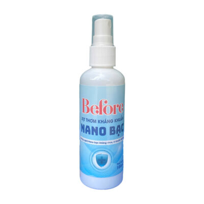 Xịt thơm kháng khuẩn nano bạc Before