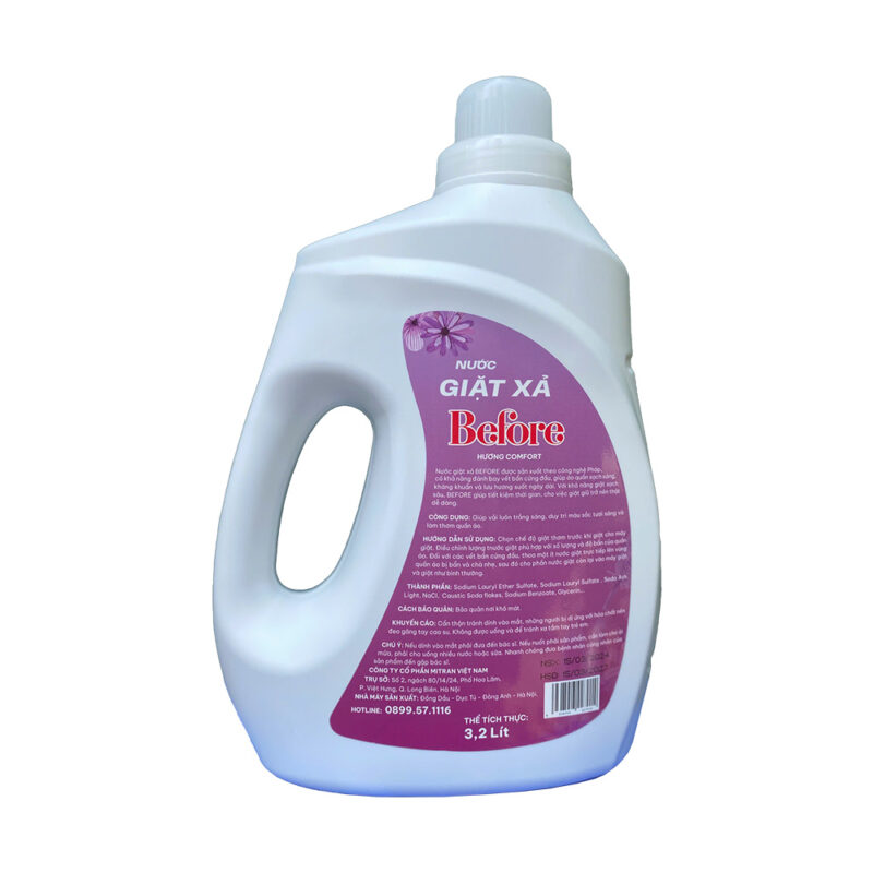 Nước giặt xả Before hương comfort 3,2 lít