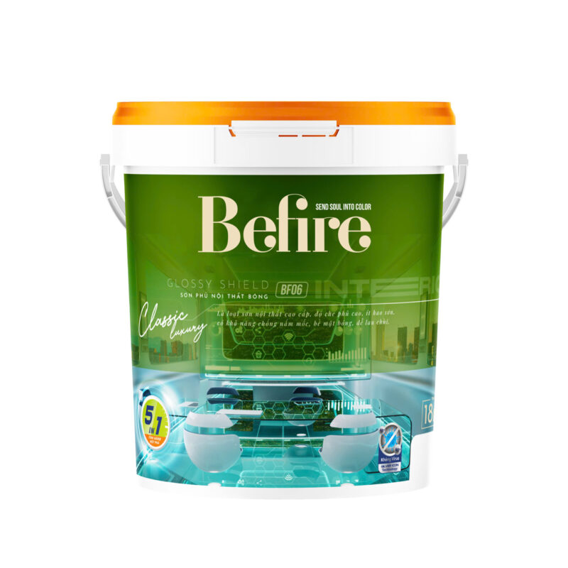 SƠN PHỦ NỘI THẤT BÓNG BEFIRE