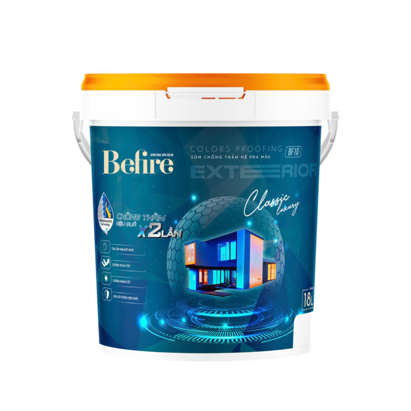 SƠN CHỐNG THẤM HỆ PHA MÀU BEFIRE